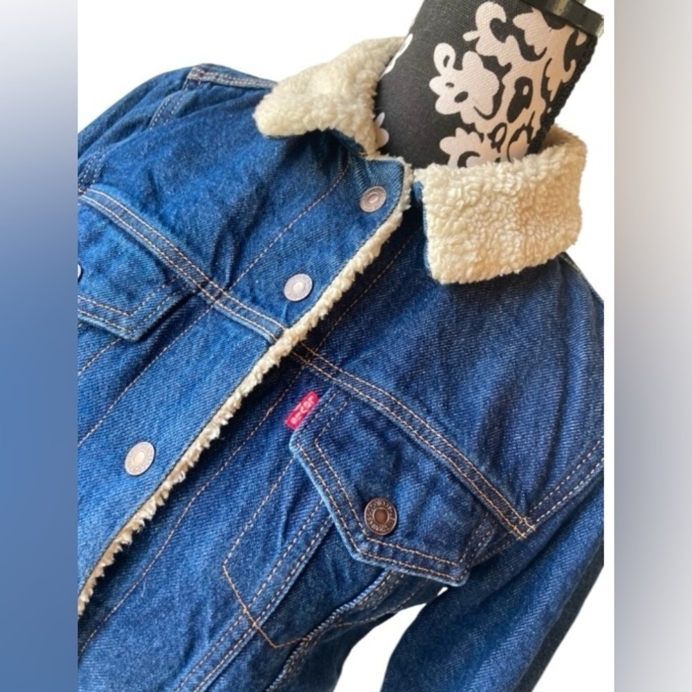 Levi’s‎ Original Sherpa Trucker Jacket – Size XS - Picture 3 of 8